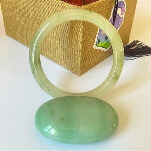 Authentic Natural Jade Bangle
